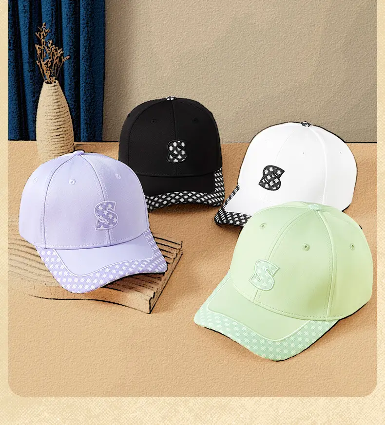 Spring Korean Embroidered Baseball Cap Women Men — feature 17