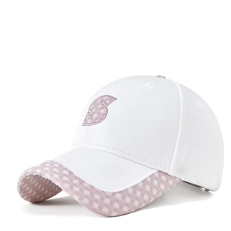 Spring Korean Embroidered Baseball Cap Women Men