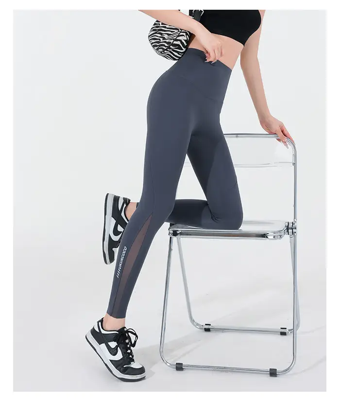 Women's Velvet Pocket Shark Pants High Waist Hip Lifting Tummy Control Yoga Pants — feature 17
