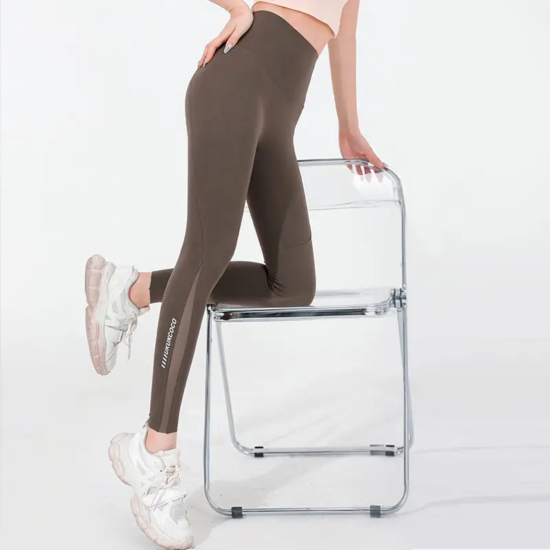 Women's Velvet Pocket Shark Pants High Waist Hip Lifting Tummy Control Yoga Pants