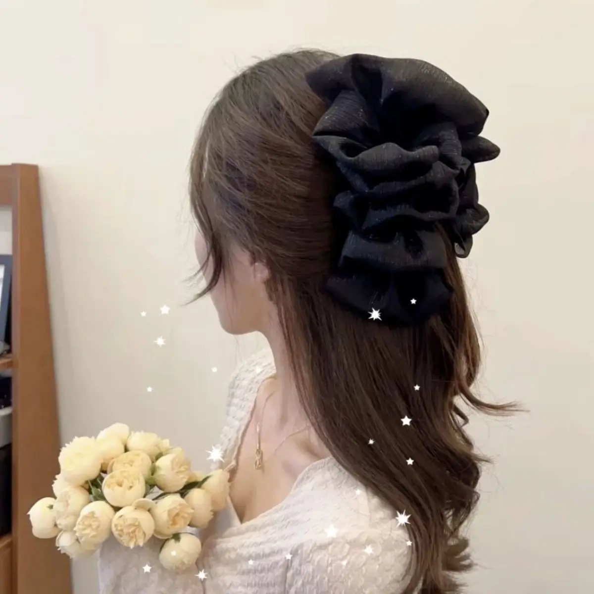 Purple Bubble Hair Clip for Women - Image 7