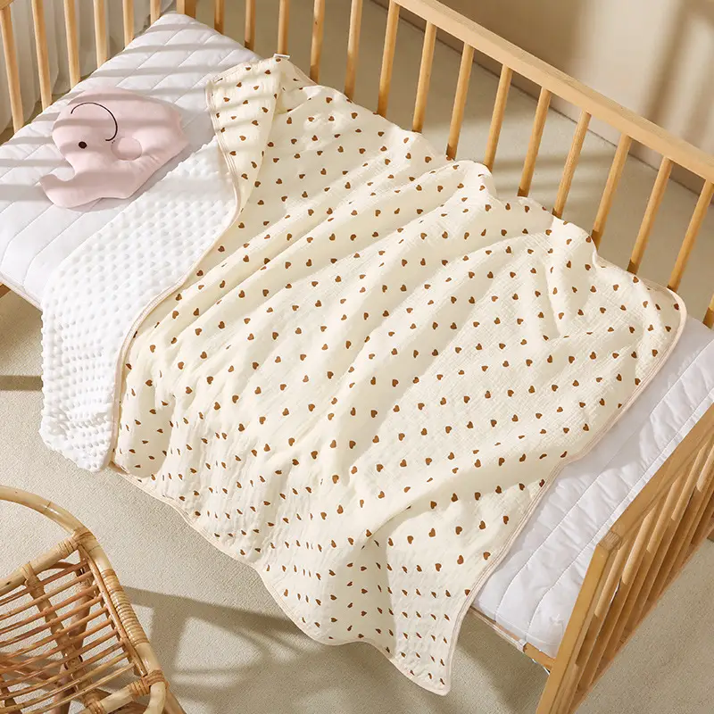 Baby Cartoon Blanket Kids Quad Cuff Beanie
