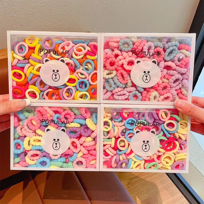 Cute Bear Headbands for Girls Rubber Band - Image 9