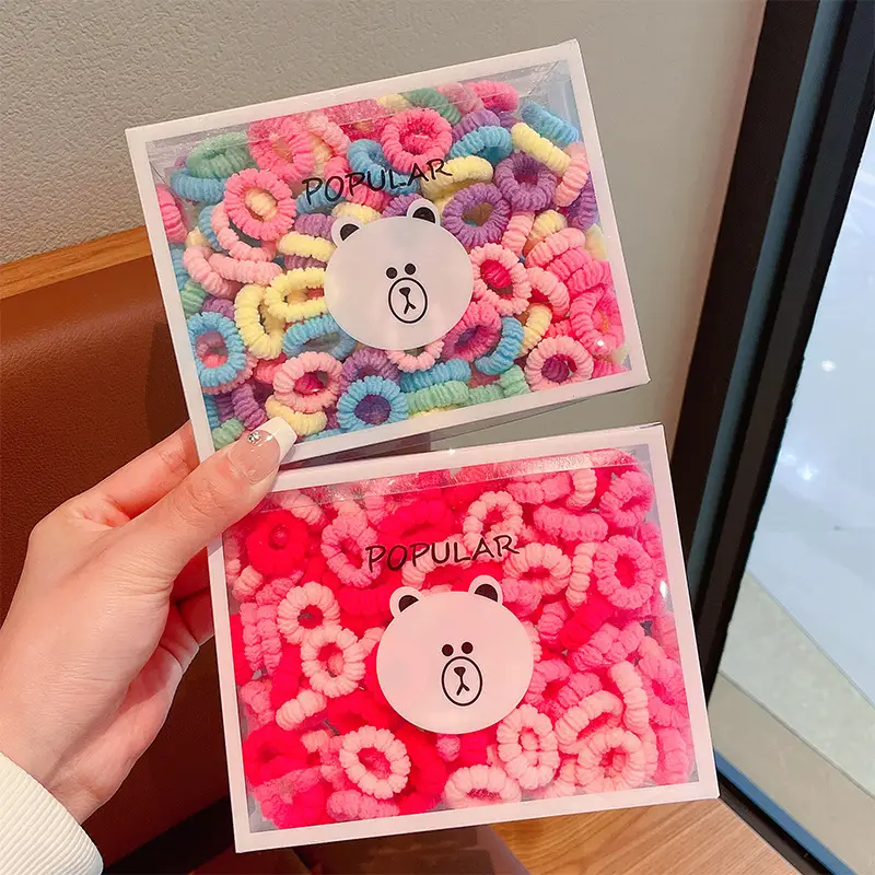 Cute Bear Headbands for Girls Rubber Band - Image 10