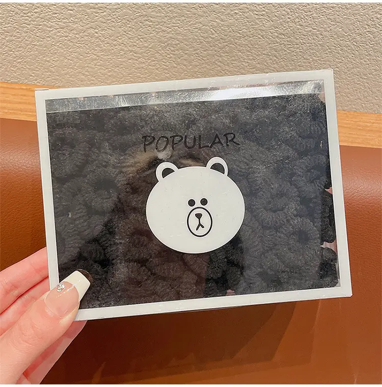 Cute Bear Headbands for Girls Rubber Band — feature 11