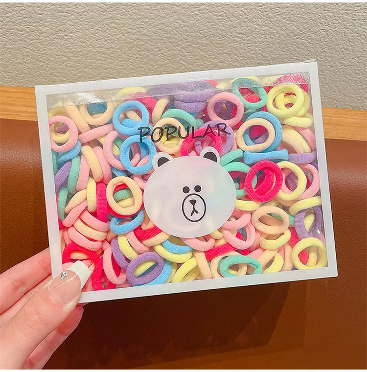 Cute Bear Headbands for Girls Rubber Band — feature 12