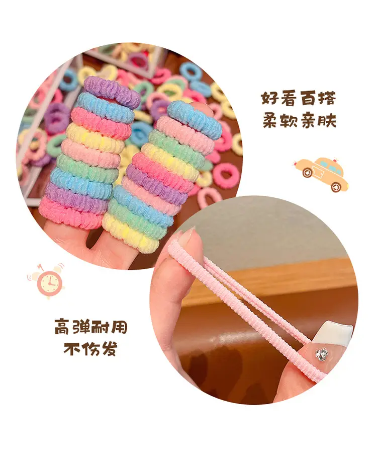 Cute Bear Headbands for Girls Rubber Band — feature 14