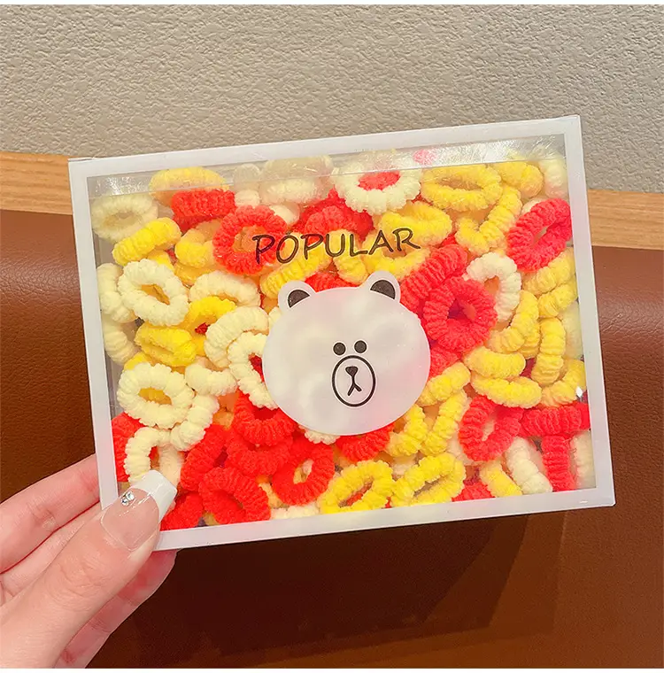 Cute Bear Headbands for Girls Rubber Band — feature 8