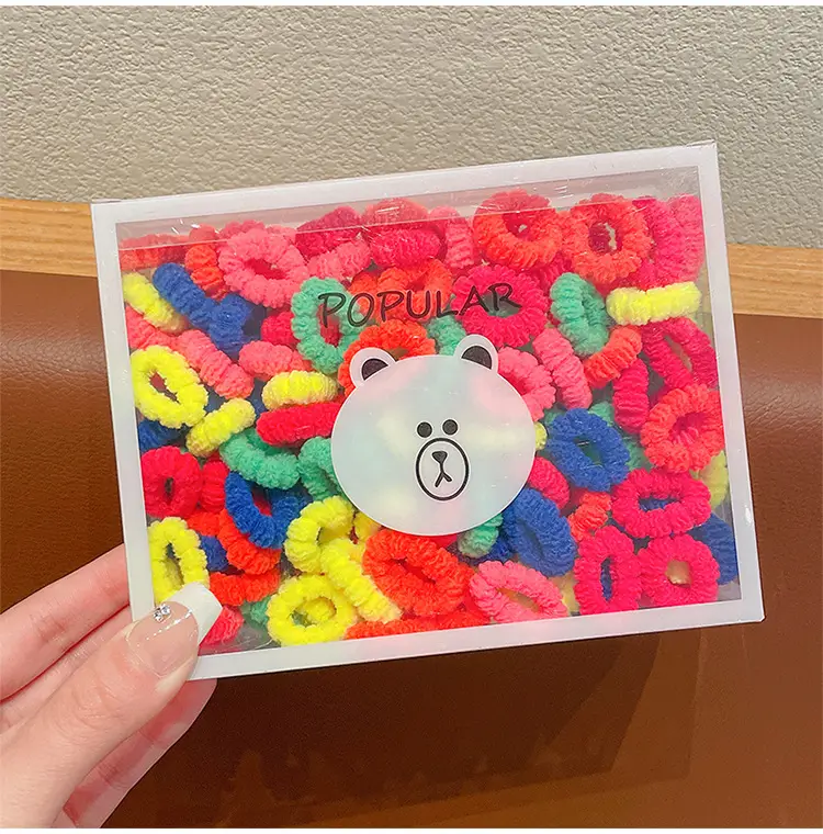 Cute Bear Headbands for Girls Rubber Band — feature 9