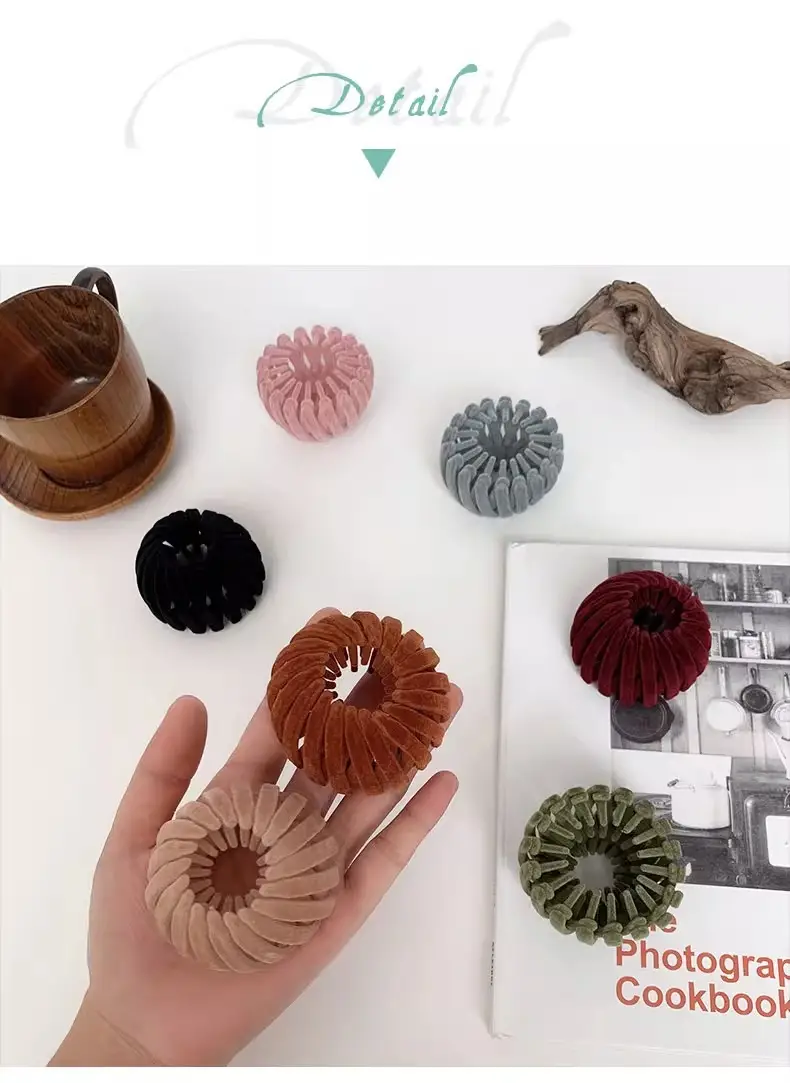 Lazy Hair Tie Ball Head Hair Ring for Women — feature 12