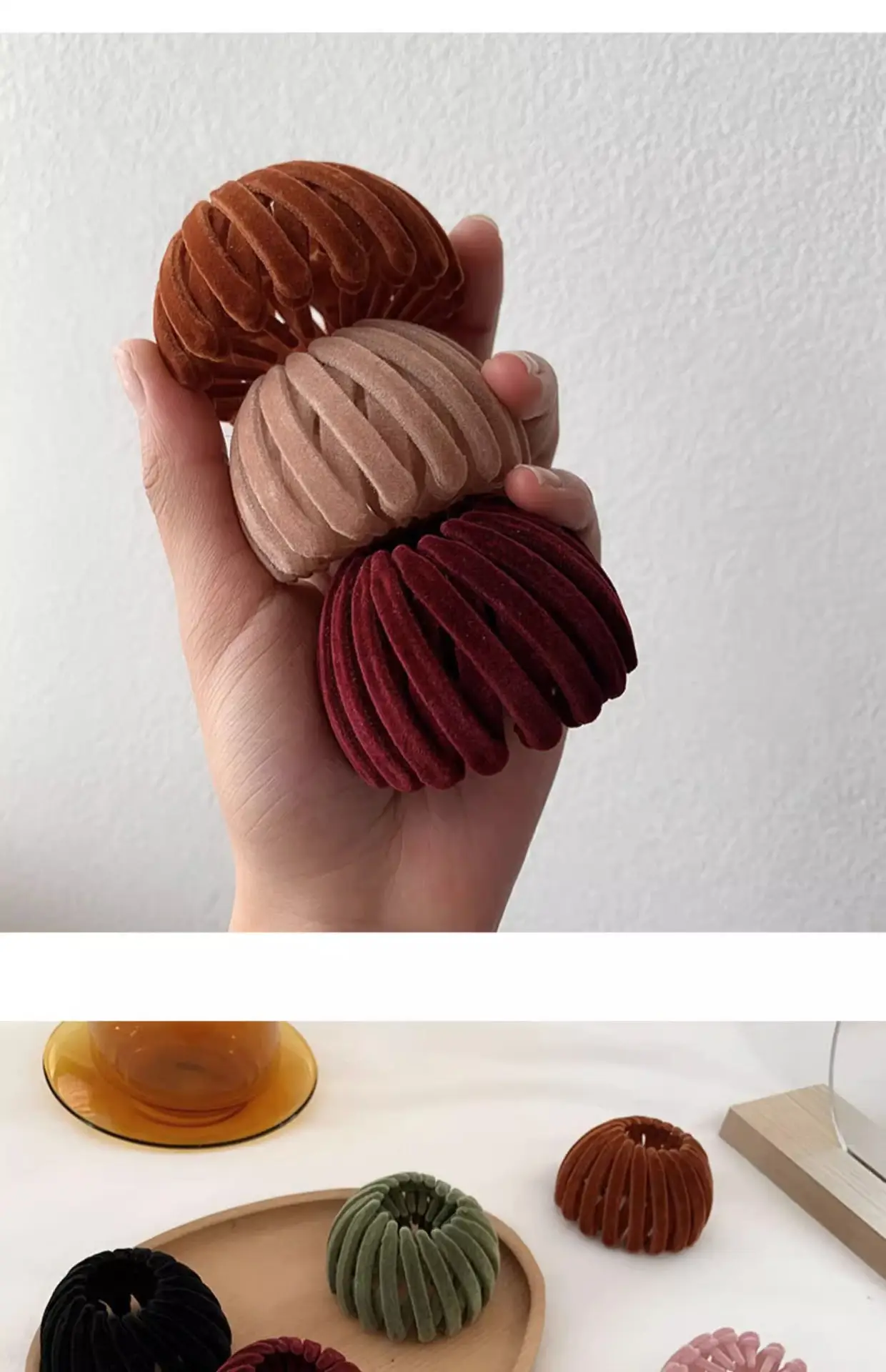 Lazy Hair Tie Ball Head Hair Ring for Women — feature 15