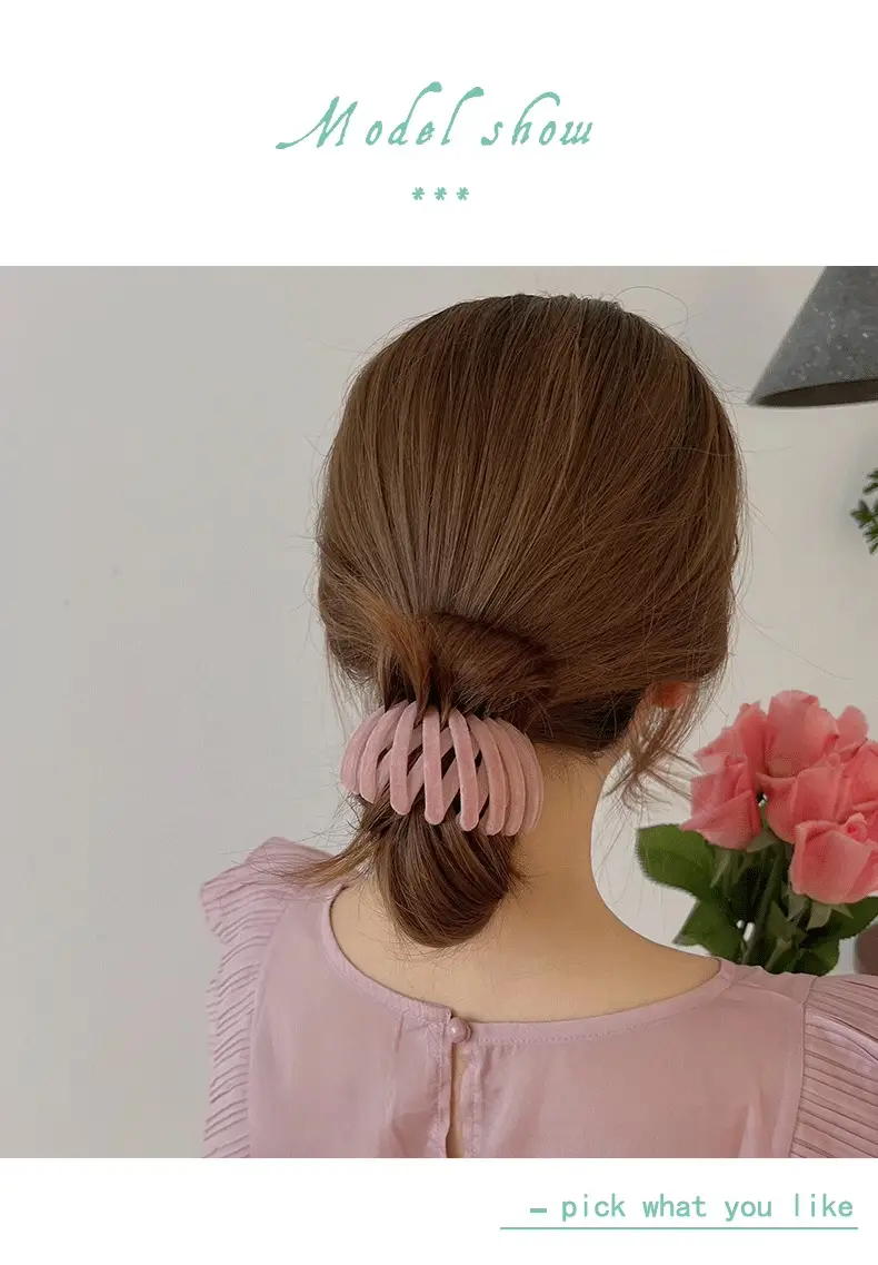 Lazy Hair Tie Ball Head Hair Ring for Women — feature 5