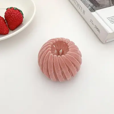 Lazy Hair Tie Ball Head Hair Ring for Women - Image 4