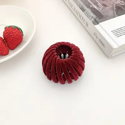 Lazy Hair Tie Ball Head Hair Ring for Women - Image 5