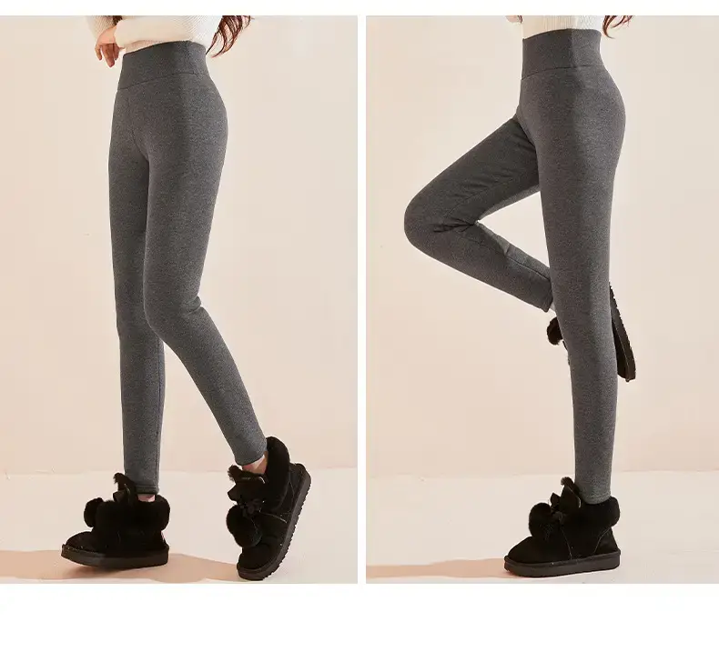 Fleece Lined Winter Warm Pants for Women Plus Size — feature 23