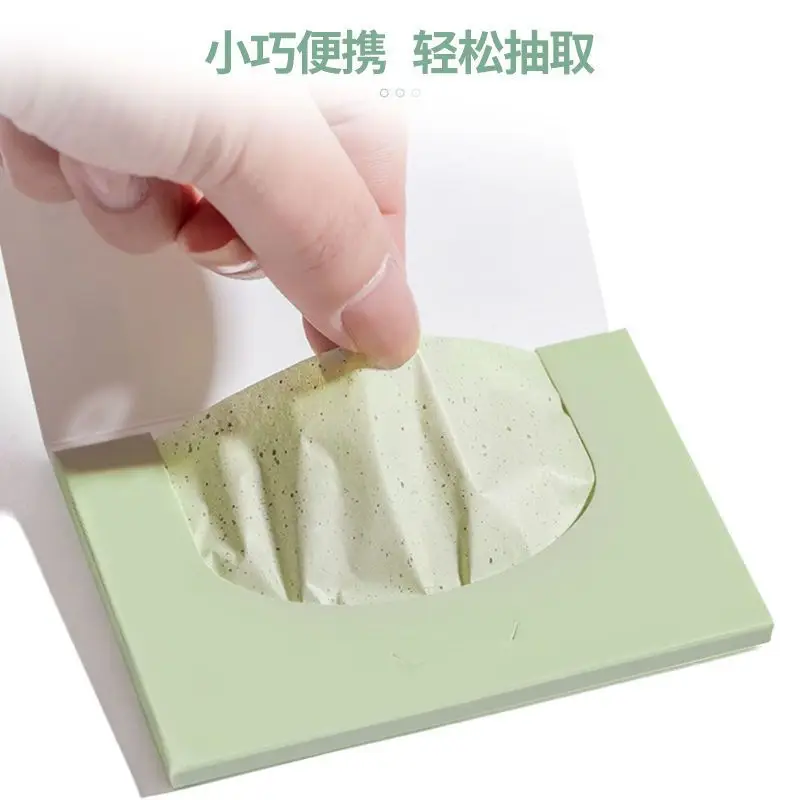 Green Tea Facial Oil Absorbing Paper 100 Pcs - Image 13