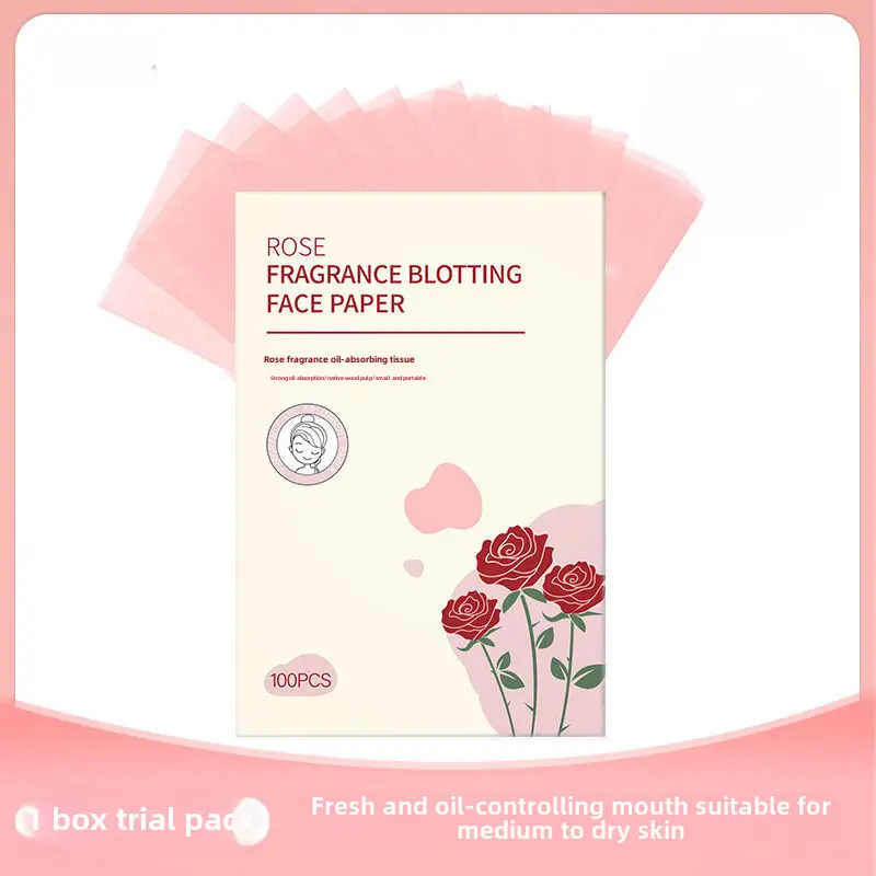 Green Tea Facial Oil Absorbing Paper 100 Pcs - Image 4