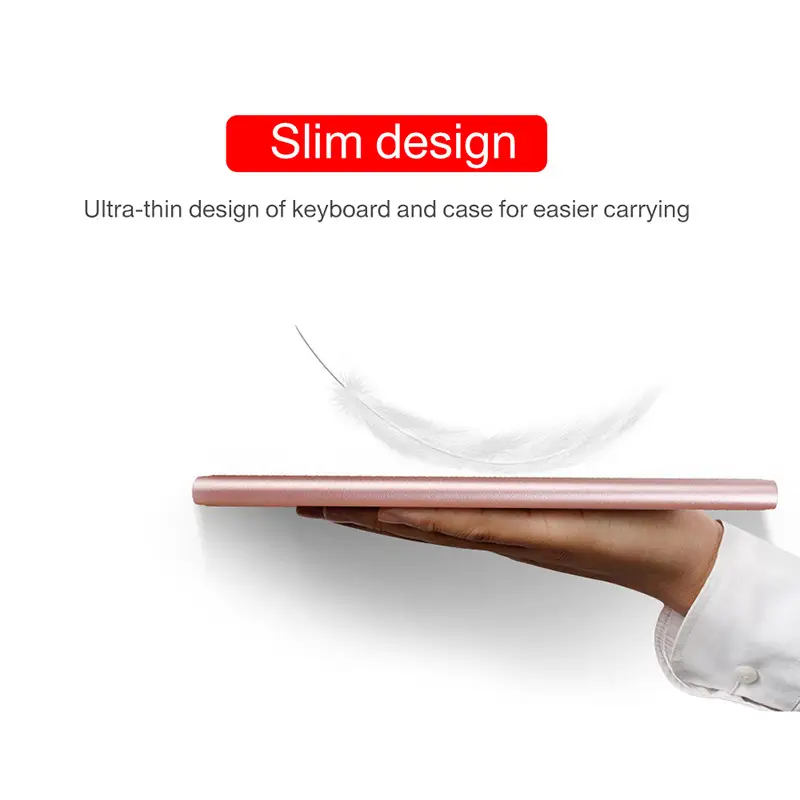 White Bluetooth Keyboard Mouse T220 Protective Case — feature 9