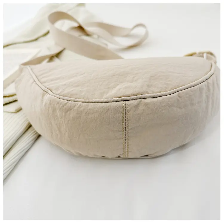 Nylon Crossbody Bag for Women, New Trendy Dumpling Bag, Lightweight Sports Small Shoulder Bag, Lightweight Japanese Casual Shoulder Bag — feature 41