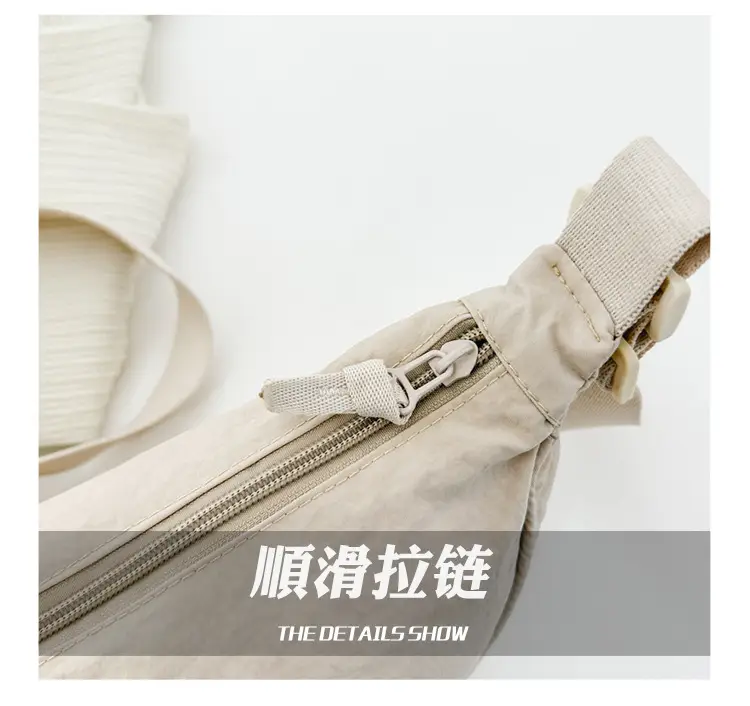 Nylon Crossbody Bag for Women, New Trendy Dumpling Bag, Lightweight Sports Small Shoulder Bag, Lightweight Japanese Casual Shoulder Bag — feature 47