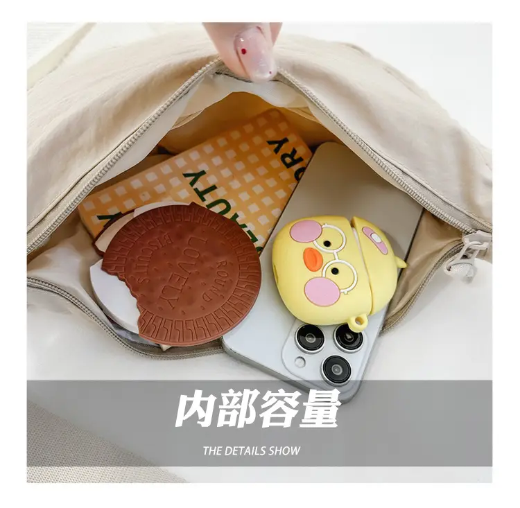 Nylon Crossbody Bag for Women, New Trendy Dumpling Bag, Lightweight Sports Small Shoulder Bag, Lightweight Japanese Casual Shoulder Bag — feature 49