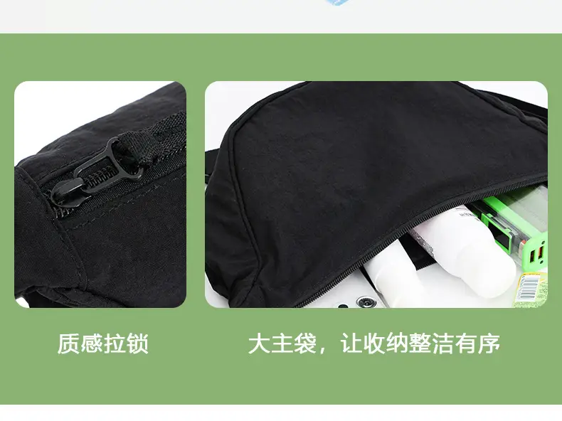 Nylon Crossbody Bag for Women, New Trendy Dumpling Bag, Lightweight Sports Small Shoulder Bag, Lightweight Japanese Casual Shoulder Bag — feature 9