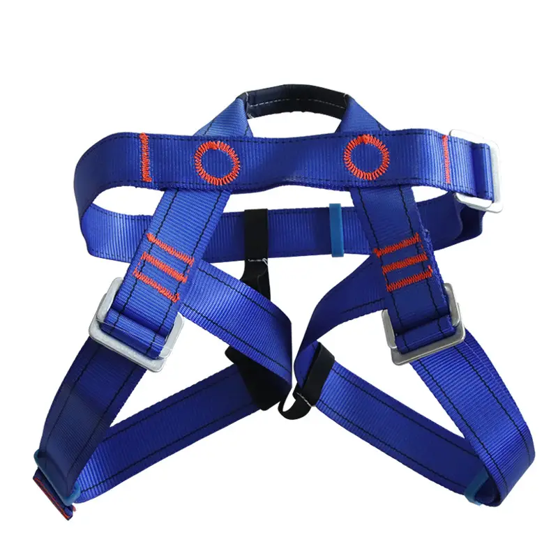 Blue Hexin Safety Belt for Rock Climbing & Downhill