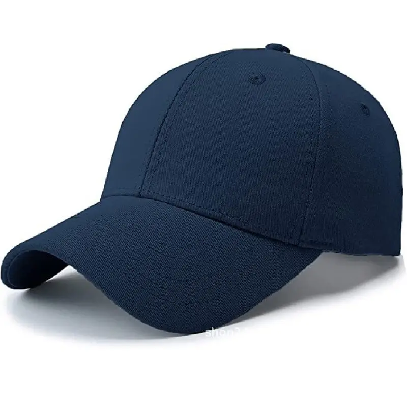 Blue Pure Cotton Cross-Border Baseball Cap - Image 3