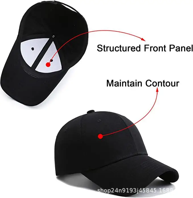Blue Pure Cotton Cross-Border Baseball Cap — feature 14