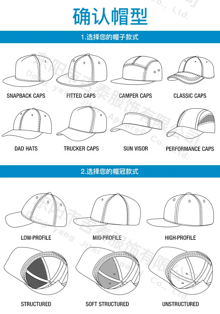 Blue Pure Cotton Cross-Border Baseball Cap — feature 3