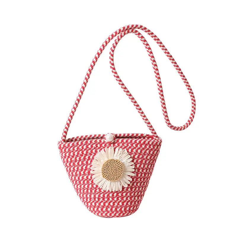 Women's Fresh Flower Shoulder Bag 2023 Summer