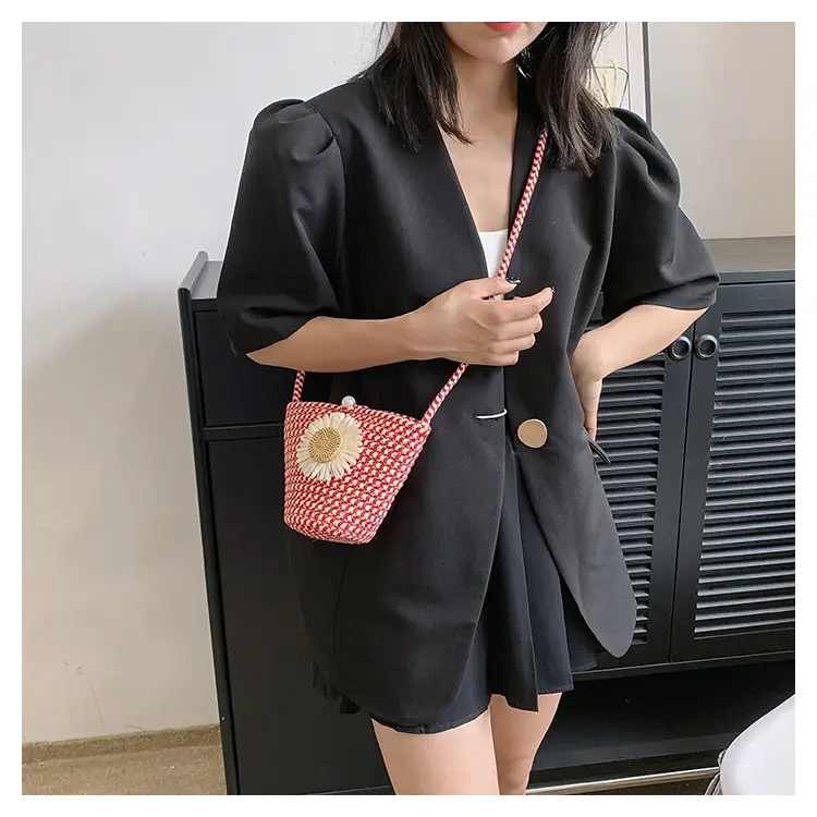 Women's Fresh Flower Shoulder Bag 2023 Summer — feature 17