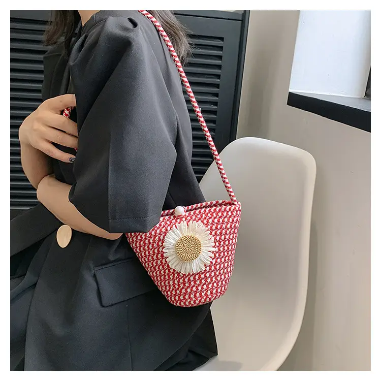 Women's Fresh Flower Shoulder Bag 2023 Summer — feature 19