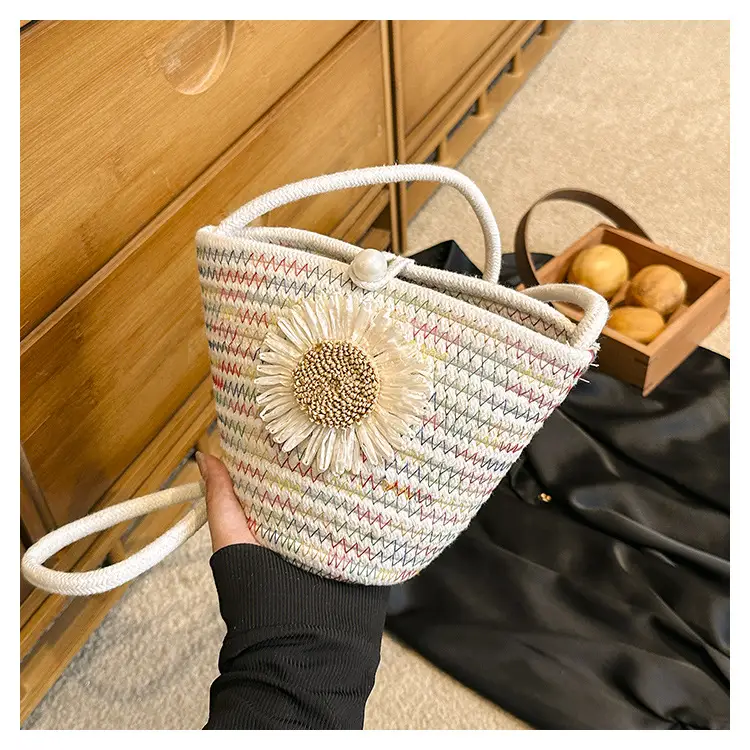 Women's Fresh Flower Shoulder Bag 2023 Summer — feature 21