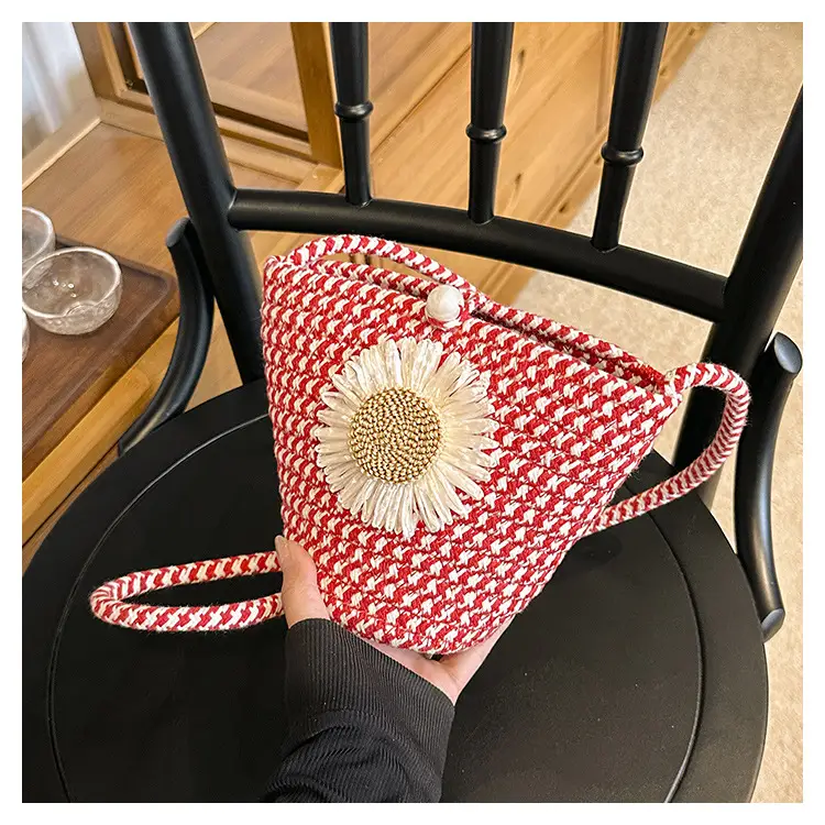 Women's Fresh Flower Shoulder Bag 2023 Summer — feature 22