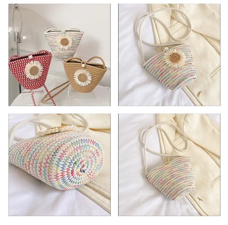 Women's Fresh Flower Shoulder Bag 2023 Summer — feature 8