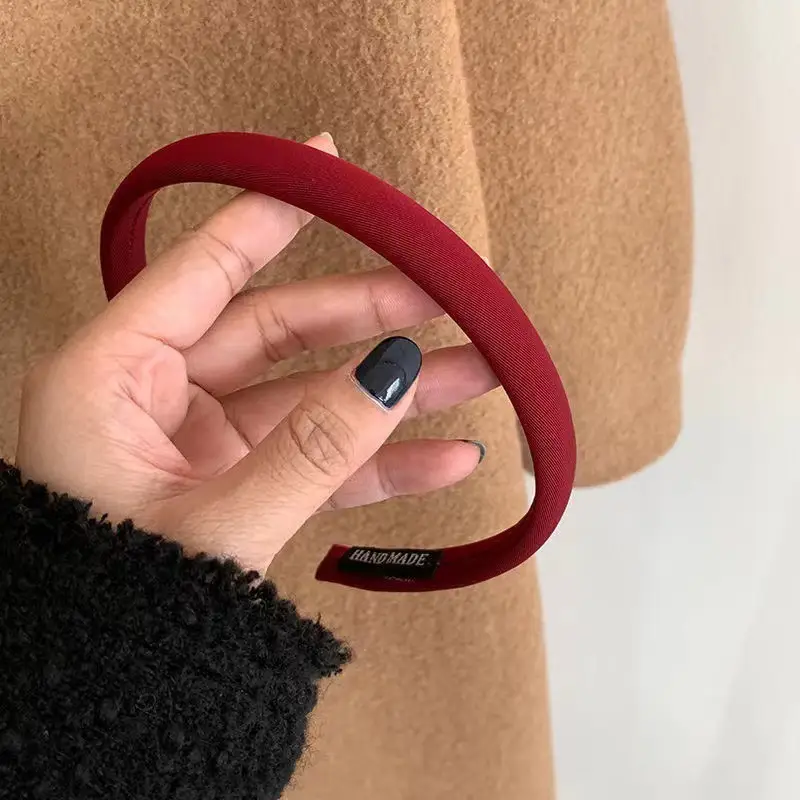 Korean-style Red Hairband for Women — feature 7
