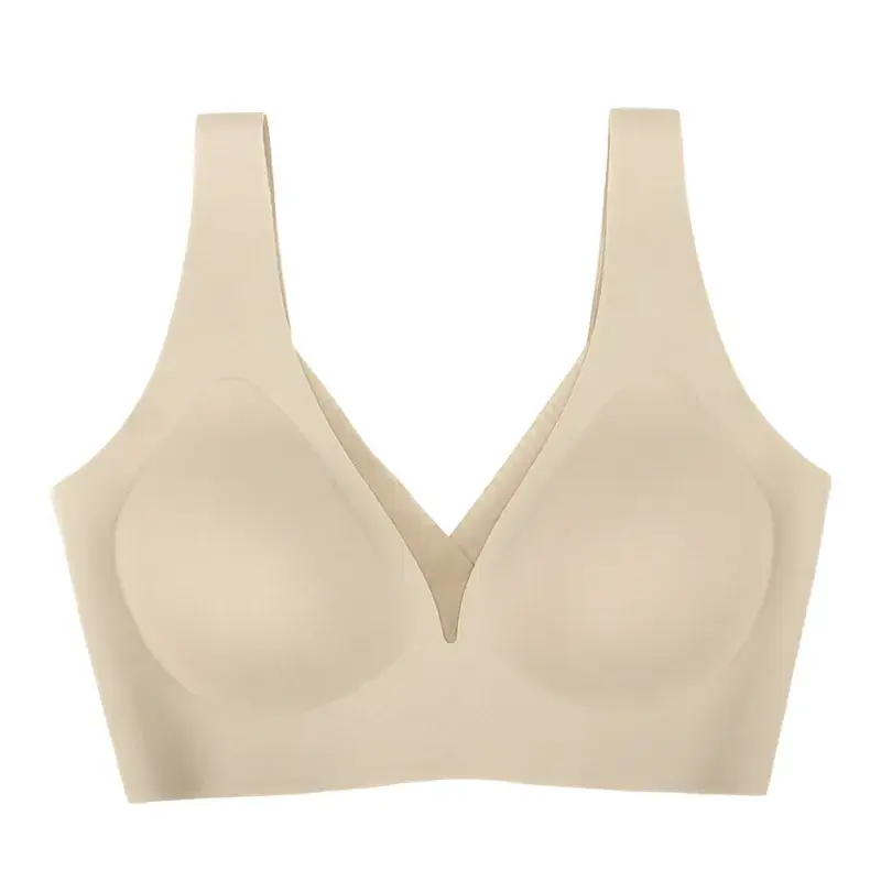 U-型丝滑美背固定杯深V Vest 7A Antibacterial Seamless Bra - Image 3