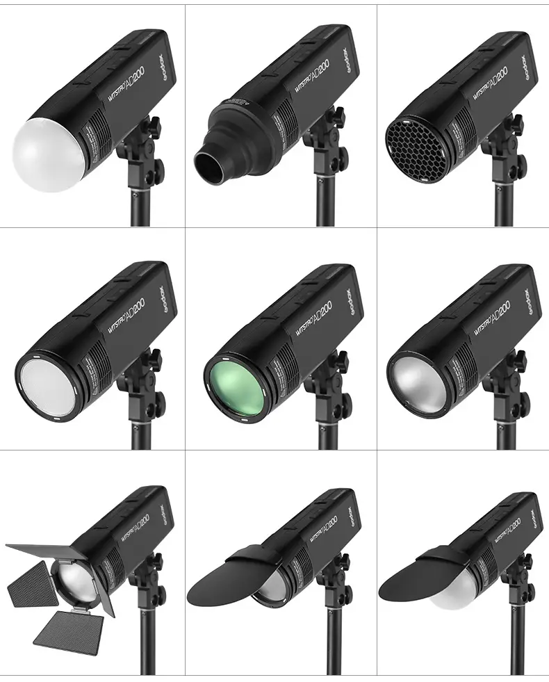 Shenniu V860III TLT685II 200pro AK-R1 Flash Lamp — feature 10