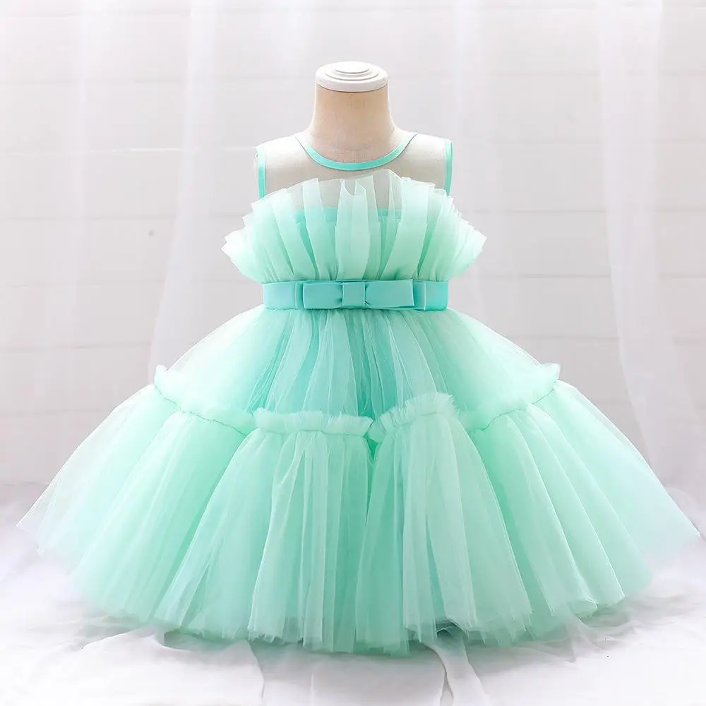 Girls' Purple Tulle Tutu Skirt Dress - Image 4