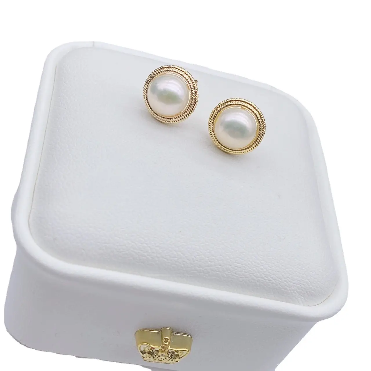 Natural Pearl Earrings Gold Plated Joker Fashion - Image 13