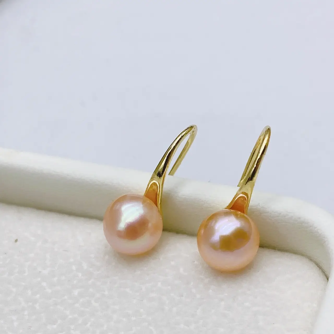 Natural Pearl Earrings Gold Plated Joker Fashion - Image 34