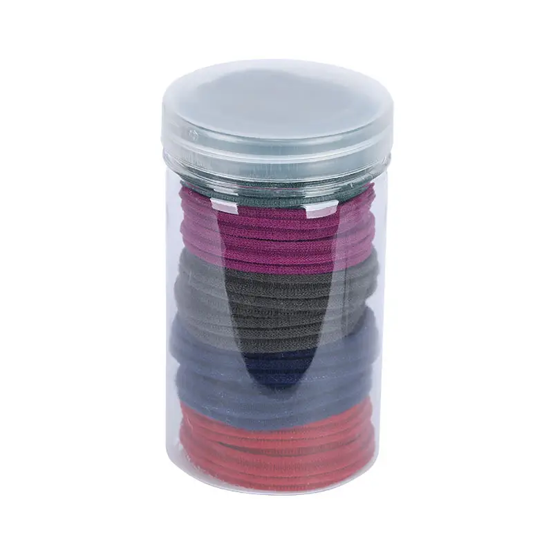 Black 20-Piece Hair Rope Band for Seamless Head - Image 22