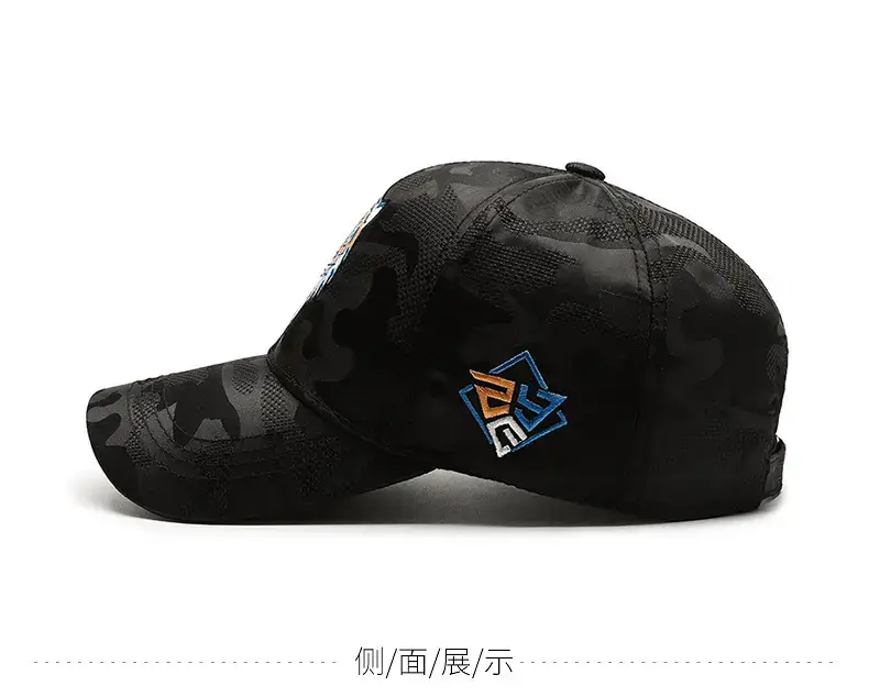 Women's Korean Style Tiger Head Cap Black — feature 7