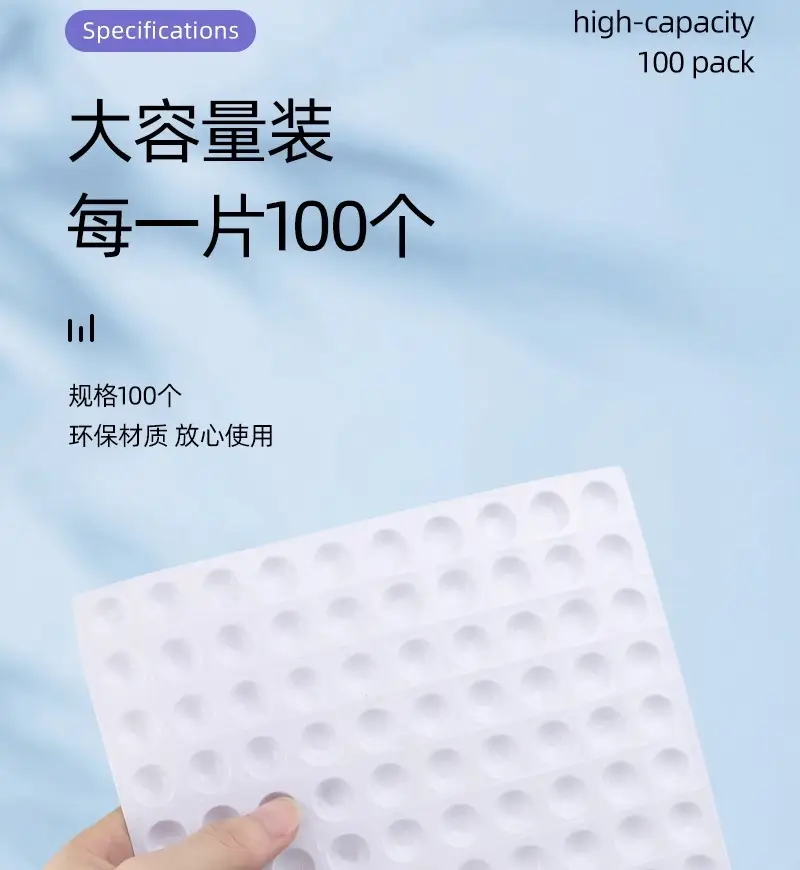 Disposable Tattoo Color Tray 100pcs Disposable Color Plate — feature 8