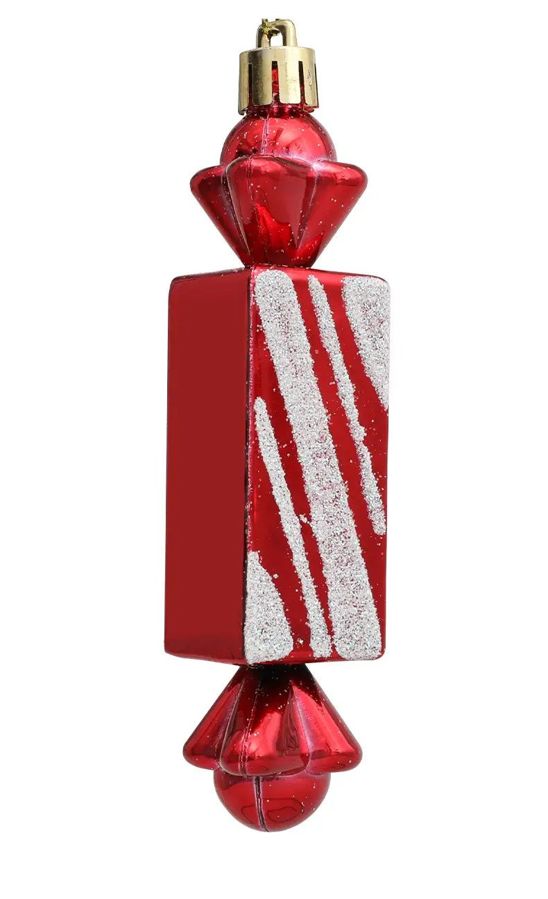 Red Square Electroplating Christmas Candy Gift Box 6 Pcs — feature 10
