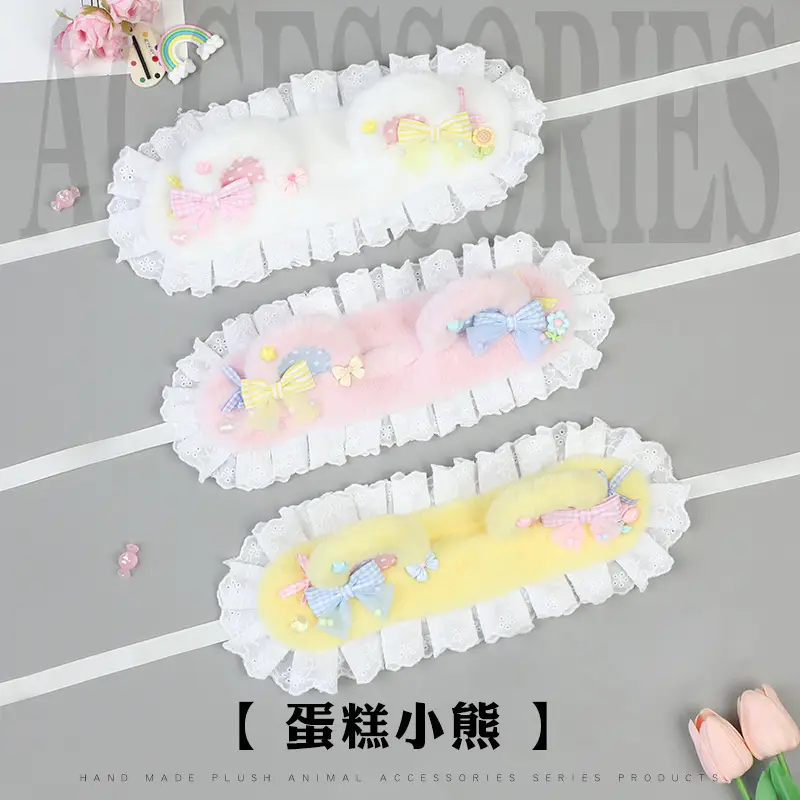 Plush Cat Ear Hair Accessories Bow Hairpin