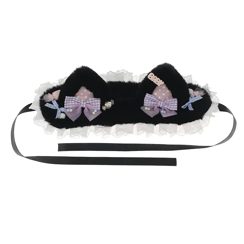 Plush Cat Ear Hair Accessories Bow Hairpin