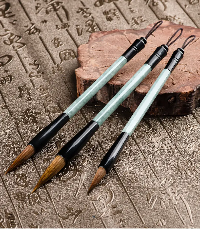Jade Calligraphy Brush Set Four Treasures for Students — feature 10