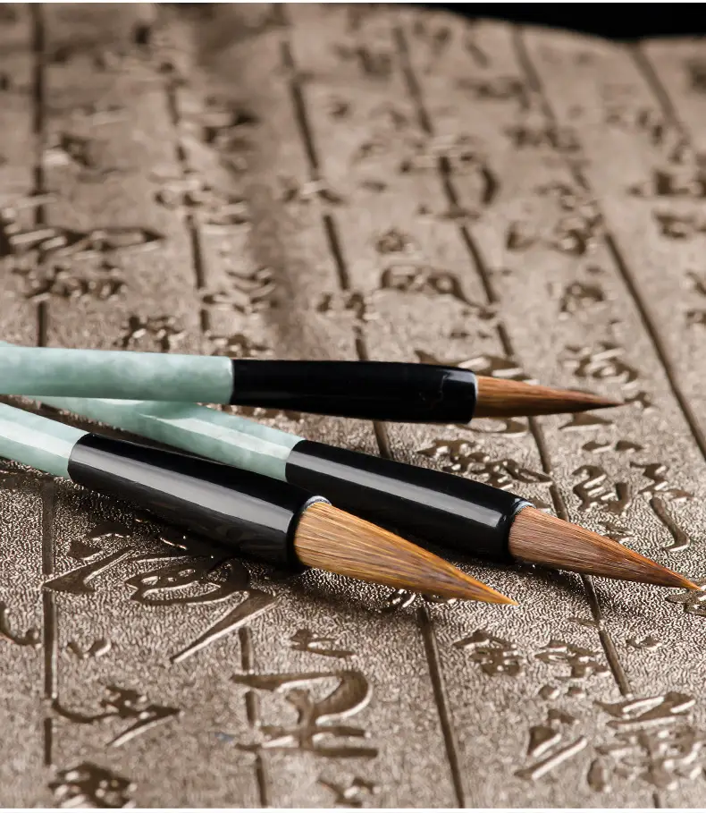Jade Calligraphy Brush Set Four Treasures for Students — feature 9